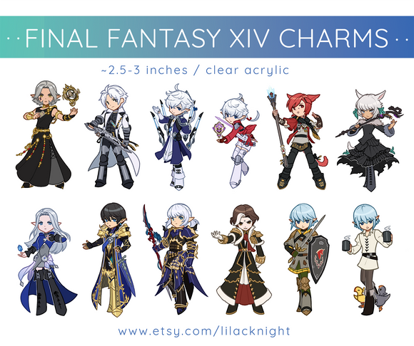 RETIRING - Final Fantasy XIV Charms