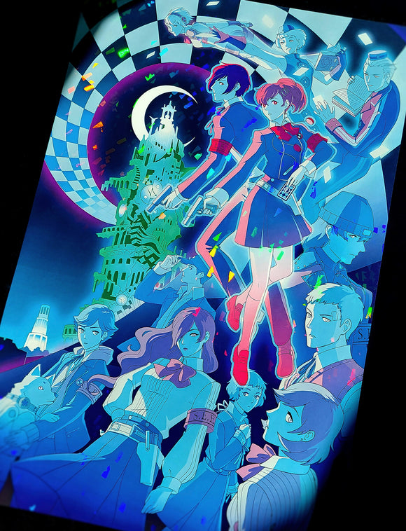 Persona 3 - Holographic Large Print